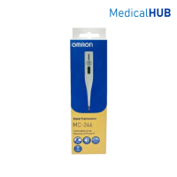 ราคา Omron Digital Thermometer รุ่น MC 246 ออมรอน เทอร์โมมิเตอร์ ปรอทวัดไข้ดิจิตอล ปรอทวัดไข้ จำนวน 1 ชิ้น 03631 (17391510679)