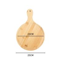 ราคา MOLES丨ถาดพิซซ่าไม้ไผ่และไม้ถาดไม้ตัดขนมปังสไตล์ตะวันตกเค้กสเต็กถาดพิซซ่าไม้จริงฐานวงกลมไม้ซูชิ (22719209380)