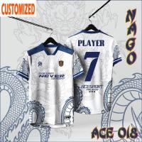 ราคา เสื้อยืดลายคอนเซ็ปต์ใหม่ปี 2025 เสื้อยืดพิมพ์ลายโทเท็มมังกร เสื้อกีฬาไทย เนื้อผ้านุ่ม ระบายอากาศได้ดี (24948310664)