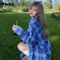 ราคา เสื้อเชิ้ตลายสก็อตย้อนยุคแขนยาวหลวมๆ สำหรับผู้หญิง ฤดูใบไม้ร่วง 2025 ทรง POLO คอโปโล ทรงหลวม ทรงหลวม ทรงหลวม (24932671904)