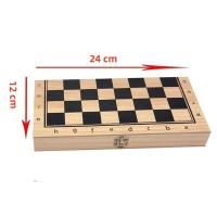 ราคา ชุดหมากรุก 3 in 1 กระดานหมากรุกไม้ที่มีหมากรุกหมากรุกและแบ็คแกมมอนสำหรับเด็กและผู้ใหญ่กระดานหมากรุกไม้ หมากรุกสากล หมากฮอส มีตัวหมาก พร้อมส่งจากไทย (23416574959)