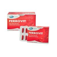 ราคา Ferovit For Women Iron Folic acid and Vitamin B 12 Formula (24915631062)