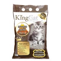 ราคา KingCat ทรายแมวภูเขาไฟ ผสมคาร์บอน ขนาด 10 ลิตร (23318927163)