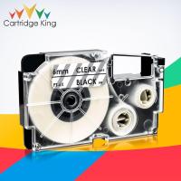 ราคา Compatible for Casio XR 6X Cassette Labeling Tape Black on Clear 6mm 8m Replace Casio KL 60 KL 120 KL HD1 KL P350W Label Maker (8978568975)