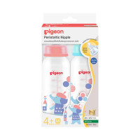 ราคา Pigeon พีเจ้น ขวดนมคอมาตรฐาน ขวดนม RPP พร้อมจุกนม รุ่นมินิ ขวดนมคอแคบ 4 ออนซ์ จุกมินิ S 8 ออนซ์ จุกมินิ M ขวดนมเด็ก ขวดนมพีเจ้น (24790893681)