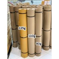 ราคา กระดาษน้ำตาลห่อพัสดุ ขนาด 89 X 120 ซม ความหนา80 แกรม 110 แกรม 125 แกรม (20184795213)