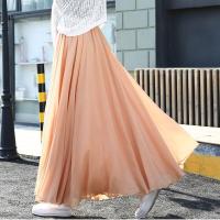 ราคา งานใหม่ กระโปรงชีฟองย้วย สวยมาก ผ้านุ่มใส่สบาย มีซับในถึงข้อเท้า (23895921553)