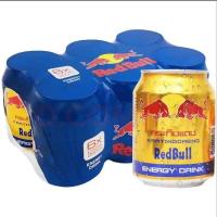 ราคา กระทิงแดง กระป๋องทอง 6กระป๋อง REDBULL KRATINGDAENG ENERGY DRINK เครื่องดื่มชูกำลัง အ ဖ ည အခ ရည (24456601529)