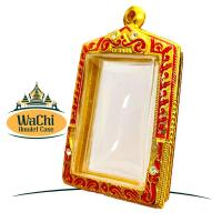 ราคา กรอบพระสำเร็จรูป งานทองสูตร ทรงสมเด็จพิมพ์นิยม ลงยาแดง ขนาดหน้าจอ 2 6x3 8 cm No 36555 (24498401141)