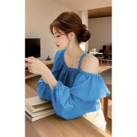 ราคา เสื้อเชิ้ตแขนยาวคอวีผ้าโพลีเอสเตอร์สีพื้นสวมใส่สบายสไตล์ทำงานฤดูใบไม้ร่วง 2024 เสื้อเชิ้ตผู้หญิง (24276981912)