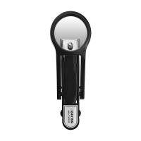 ราคา พร้อมแว่นขยายในตัว กรรไกรตัดเล็บสแตนเลสเลนส์ กรรไกรตัดเล็บแบบมีเลนส์ขยาย ที่ตัดเล็บคนแก่ magnifying lens nail clipper (24091009147)