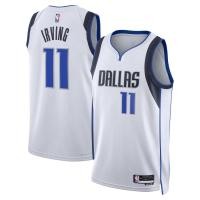 ราคา XY New1 NBA Dallas Mavericks Kyrie Irving Swingman Jersey Association Edition เด ็ กสีขาวผู ้ ใหญ ่ ขนาดบวก YX (23391487760)