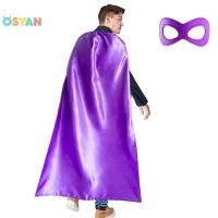 ราคา OSYAN เสื้อคลุมและหน้ากากซูเปอร์ฮีโร่สำหรับผู้ใหญ่ผู้ชายผู้หญิงชุดซุปเปอร์ฮีโร่แต่งตัวงานปาร์ตี้ฮาโลวีน (23651654045)
