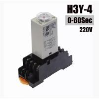 ราคา AC 220V H3Y 2 Power On Time Delay Relay Solid State Timer 60วินาที (8847323751)