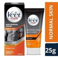 ราคา Veet Hair Removal Cream for Men ครีมกำจัดขนบริเวณร่างกายสำหรับผู้ชาย ขนาด 25 กรัม (23880244436)