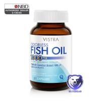 ราคา Vistra Odorless Fish Oil 1000mg วิสทร้า โอเดอร์เลส ฟิชออยด์ 1000 มก สูตรไร้กลิ่นคาว 75เม็ด (4327416151)