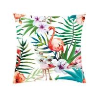 ราคา Tropical Plants Cushion Cover Polyester Green Leaves Decorative Pillowcase Tropical Plant Throw Pillow Case kussensloop almohada (20105794989)