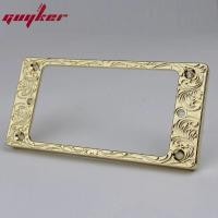 ราคา แหวนยึดรถกระบะสำหรับ PR008กีต้าร์ไฟฟ้า Humbucker Pickup ภาพกรอบพื้นเรียบลายดอกไม้1ชิ้น (24737569027)