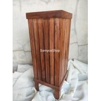 ราคา ที่เก็บไม้กวาด ที่เก็บร่ม งานไม้สัก (23804559281)