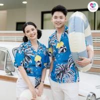 ราคา เสื้อฮาวาย ทีม เพื่อน คู่รัก ครอบครัว (24405422549)