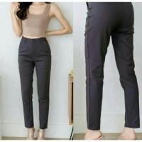 ราคา กางเกงทำงานผ้าซาตินผ้าโรเชฟสีดำใส่ทำงาน (12270215101)