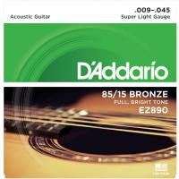 ราคา ของแท้ 100 สายกีต้าร์โปร่ง D Addario EZ890 009 045 ไม่แท้ยินดีคืนเงิน ทุกกรณี สายกีต้าร์ (7170664531)