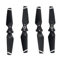 ราคา 8TH 4ชิ้นใบพัดใบมีดไฟเบอร์คาร์บอนแบบพับได้สำหรับ DJI Spark Dron (23070475986)