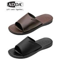 ราคา รองเท้าแตะ Adda หนัง PVC รุ่น 92C20 สีดำ น้ำตาล ของเเท้ 100 รองเท้า รองเท้าผู้ชาย (14192940763)