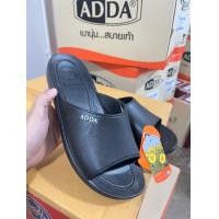 ราคา SHOESSHOP123 รองเท้าแตะผู้ชาย รองท้าแตะแบบสวม รองเท้ายางนิ่ม สวมใส่เบาสบาย ADDA รุ่น13B00 Size 7 10 (21854985974)