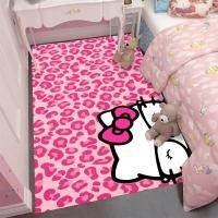 ราคา MINISO Sanrio Hello Kitty พรมการ์ตูนเด็กห้องนอนพรมพรมบ้านพรมกาแฟเต็มโต๊ะข้างเตียงห้องนั่งเล่นพรม (24442580367)