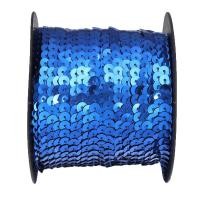 ราคา 100 หลา Lot สีเลื่อมริบบิ้นรอบแบนเลเซอร์ Paillettes Trims เลื่อมสําหรับงานฝีมือ DIY เย็บผ้ากระเป๋า Party ตกแต่ง (24442377754)