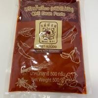ราคา 500 กรัม พริกน้ำเงี้ยวชนิดไม่ผัด ตราแม่น้อย Chili Bean Paste อาหาร พริกน้ำเงี้ยวนี้ใช้ทำน้ำพริกอ่อง แกงหรือตำขนุน และแกงหัวปลีได้ (10173856860)