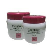 ราคา 2 กระปุก 500g Carebeau Vitamin E Body Cream ครีมแคร์บิว วิตามินอี สีชมพู สูตรเข้มข้นขาวอมชมพู กลิ่นกุหลาบ 500 g (20438163338)
