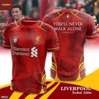 ราคา ฤดูร้อน เสื้อยืดฟุตบอลลิเวอร์พูลแห้งเร็วสำหรับผู้ชายและผู้หญิง แฟชั่นระบายอากาศ คอตั้ง (24904427119)