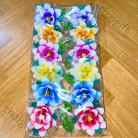 ราคา เทียนดอกไม้ แพคละ 130 มี 12 ดอก เทียนลอยน้ำ เทียนประจำวันเกิด เทียนดอกบัว ลอยน้ำ (10497450445)