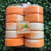 ราคา สบู่กลูต้าแครอท แพ็ค 10 ก้อน เศษสบู่อัดก้อนแบรนด์ดัง 90 100กรัมต่อก้อน ใช้ได้นานคุ้มค่ามาก (1292266962)