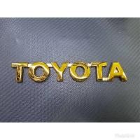ราคา โลโก้ toyota สีทอง (3350642348)
