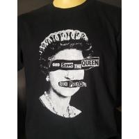 ราคา พร้อมส่ง เสื้อวงนำเข้า God Save the Queen s Punk Rock Style Vintage Black Gildan T Shirt คอกลม จัดส่ง S 5XL (22361643205)