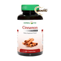 ราคา Herbal one cinnamon เฮอร์บัล วัน อบเชยเทศ 100แคปซูล (130503057)