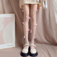 ราคา ถุงน่องเนื้อเนียนมุกผีเสื้อ มีให้เลือก สีดำ ชมพู ขาว ถุงน่องแฟชั่นสุดเซ็กซี่ (21237699259)