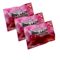 ราคา 3 ก้อน x 30g สบู่พิ้งค์เลดี้ PINK LADY SECRET SOAP 30g สบู่อนามัย สำหรับจุดซ่อนเร้น สบู่สมุนไพร ล้างจุดซ่อนเร้น หอมกลิ่นกุหลาบ (23176045587)