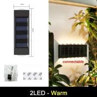 ราคา 12 LED Outdoor Solar Wall Light Solar Light Waterproof Up and Down Lighting Garden lamp for House Corridor Patio Courtyard Street Fence Landscape Decoration (24751142199)
