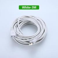 ราคา สายต่อปลั๊กไฟ 2500W 220V สายต่อปลั๊กไฟ ความยาว3m 5m 10m 15m 20m สายปลั๊กไฟ สายไฟ สายไฟพ่วง สายไฟพัดลมสายไฟต่อปลั๊กสองตัว A99 (24713738013)