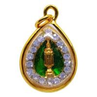 ราคา จี้พระประจำวันเกิด วันพุธกลางวัน ปางอุ้มบาตร สีทองล้อมเพชร เลี่ยมกรอบทอง พุทธคุณเข้มขลัง รุ่งเรือง ร่ำรวย แคล้วคลาด ปลอดภัย By ONTIME24 (2078902505)