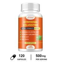 ราคา Gymnema Gymnema extract ผลิตภัณฑ์เสริมอาหารปรับสมดุลร่างกายสุขภาพทางเดินอาหาร 30 60 120 แคปซูล ขวด (23996251113)