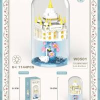 ราคา Insular ชุดประกอบโมเดลอาคารประภาคารสร้างสรรค์ที่มีหอประดับไฟและฉากขนาดเล็กที่มีรายละเอียด (24962780653)