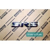 ราคา Logo SR5 โลโก้ ชุบโครเมียม ของแท้ Toyota โตโยต้า ขนาด 13 cm x 2 5 cm (21459332529)
