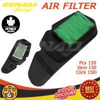ราคา ไส้กรองอากาศแท้ Honda CLICK150i คลิก150i รุ่นใหม่ล่าสุด ไฟหน้า LED 17210 K59 A70 (23990823095)