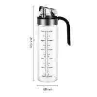 ราคา ขวดน้ำมันแก้วสำหรับใช้ในครัว ขวดใส่น้ำมันพร้อมฝาปิดแบบป้องกันการรั่วไหล ขวดเกลือและน้ำมันมะกอกสำหรับใช้ในบ้าน (24570598612)