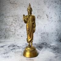 ราคา พระพุทธรูปปางห้ามญาติ ประจำวันจันทร์ สีทองเก่า ขนาด 5 นิ้ว งานพุทธศิลก์ ผ่านเข้าพิธีพุทธาภิเษกเเล้ว (21376423151)